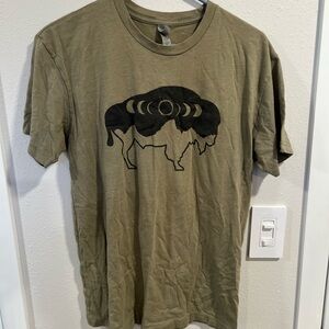 Star Plunge, Thermopolis, Wyoming - Buffalo Graphic Tee